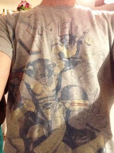 "Ha! I found it on clearance!" he laughed X-Maniacally.